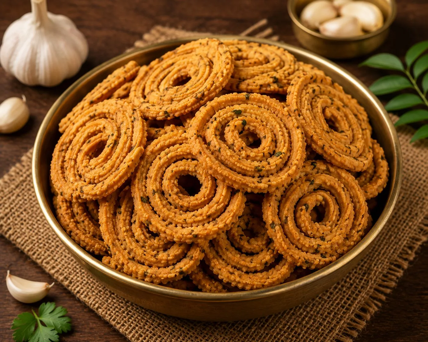 Garlic Murukku
